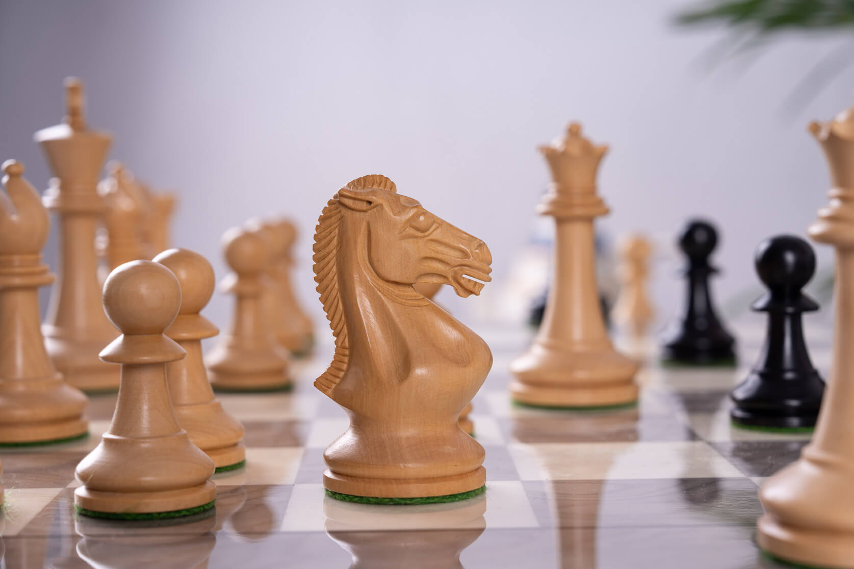 'Courtesy' Chess Set <br>Crafted in Ash and Ebony