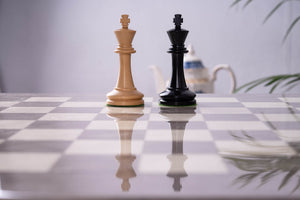 Courtesy Chess Set <br>Crafted in Ash and Ebony