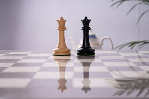 Courtesy Chess Set <br>Crafted in Ash and Ebony