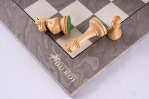 Courtesy Chess Set <br>Crafted in Ash and Ebony