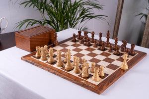 Bravery sakk-készlet <br>paliszanderből