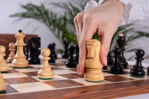 Harmony Chess Set <br>Crafted in Rosewood and Maple