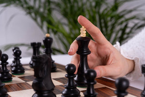 Harmony Chess Set <br>Crafted in Rosewood and Maple