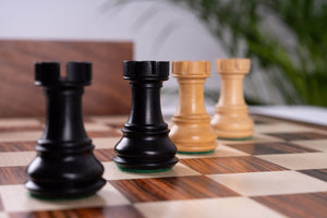 Harmony Chess Set <br>Crafted in Rosewood and Maple