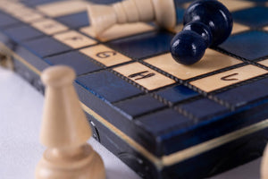 Blueberry Chess Set <br>in Hornbeam Wood