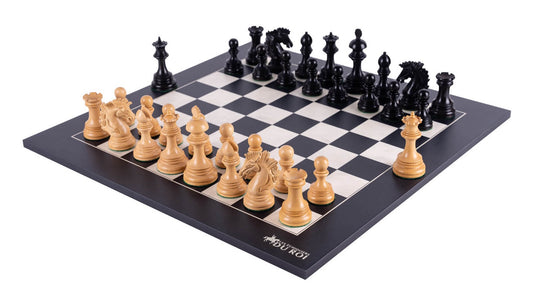 Passion Chess Set <br>Crafted in Poplar and Maple