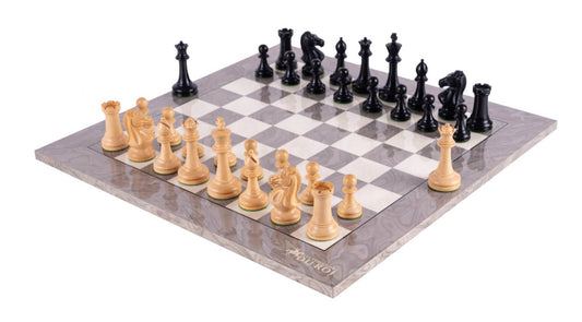 Courtesy Chess Set <br>Crafted in Ash and Ebony