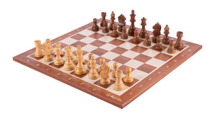 Juego de ajedrez Delicacy <br>Fabricado en caoba