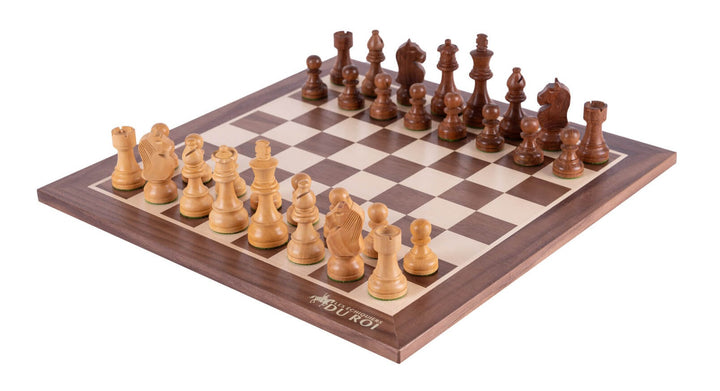 Authentique Chess Set  Crafted in Walnut and Maple
