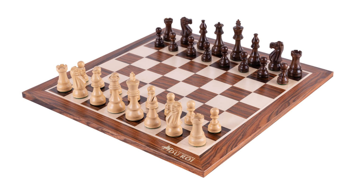 'Louis XIII' Chess Set <br>Crafted in Rosewood