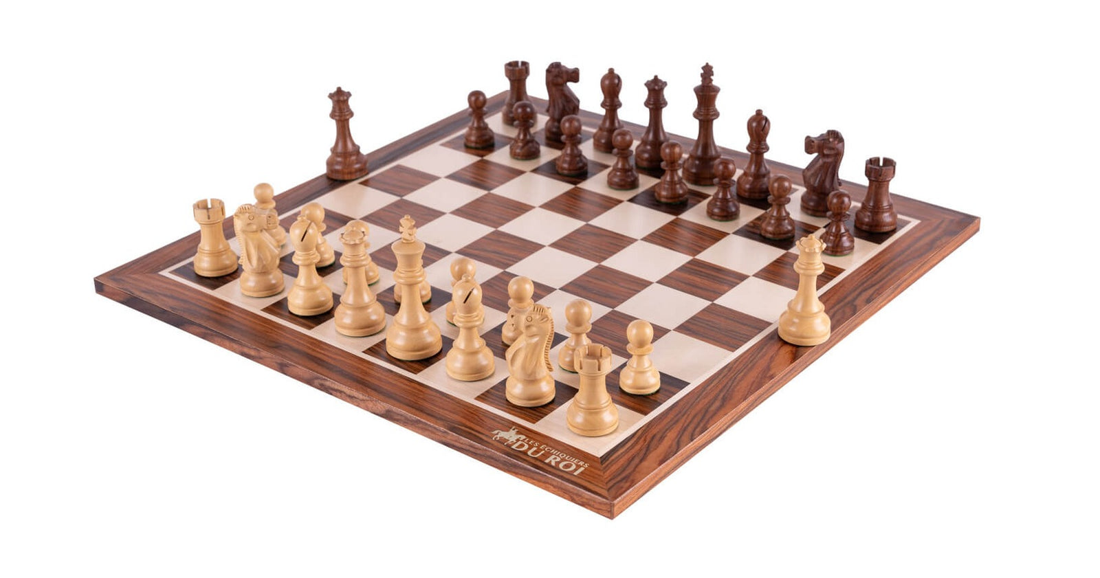 Bravery Chess Set <br>Crafted in Rosewood