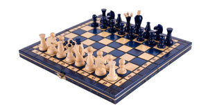 Blueberry Chess Set <br>in Hornbeam Wood