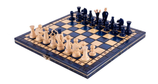 Blueberry Chess Set <br>in Hornbeam Wood