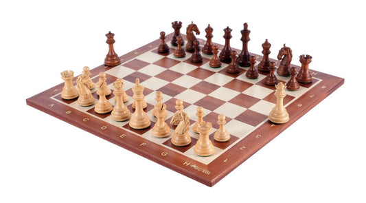 Serenity Chess Set <br>Crafted in Mahogany