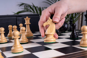 Chess Set Galerie <br>in Ebony & Boxwood