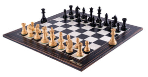 Chess Set Galerie <br>in Ebony & Boxwood