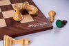 Conquest Chess Set <br>in Mahogany and Boxwood