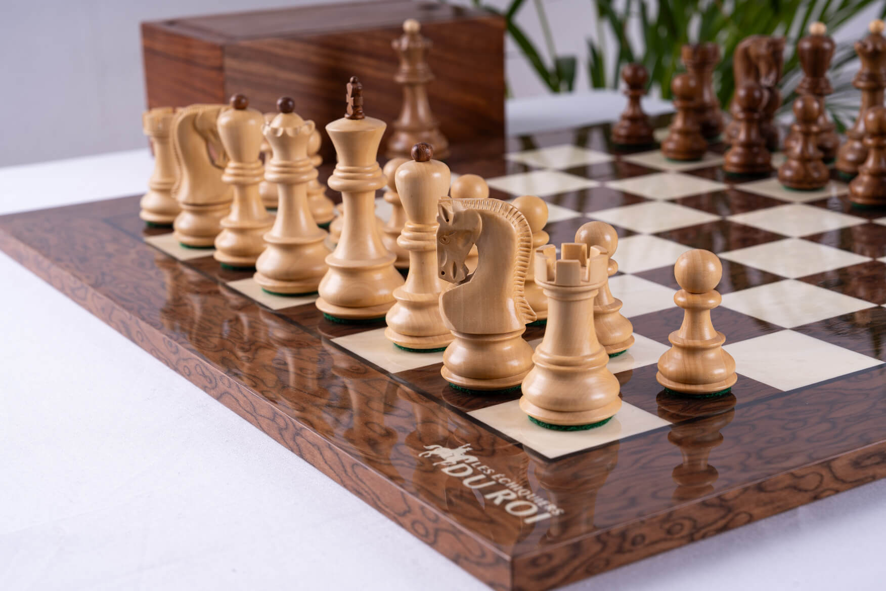 Royal Chess Pieces <br>in Sheesham Wood