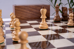 Royal Chess Pieces <br>in Sheesham Wood