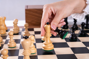 Juego de ajedrez Duchy <br>en arce y boj