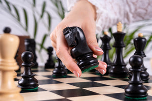 Juego de ajedrez Duchy <br>en arce y boj