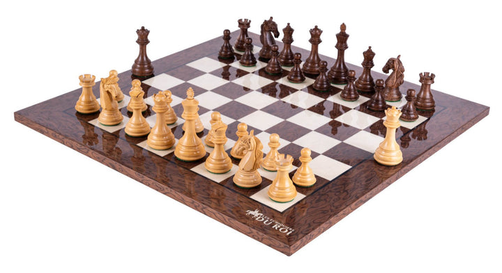 Audacity Chess Set  in Ash and Boxwood