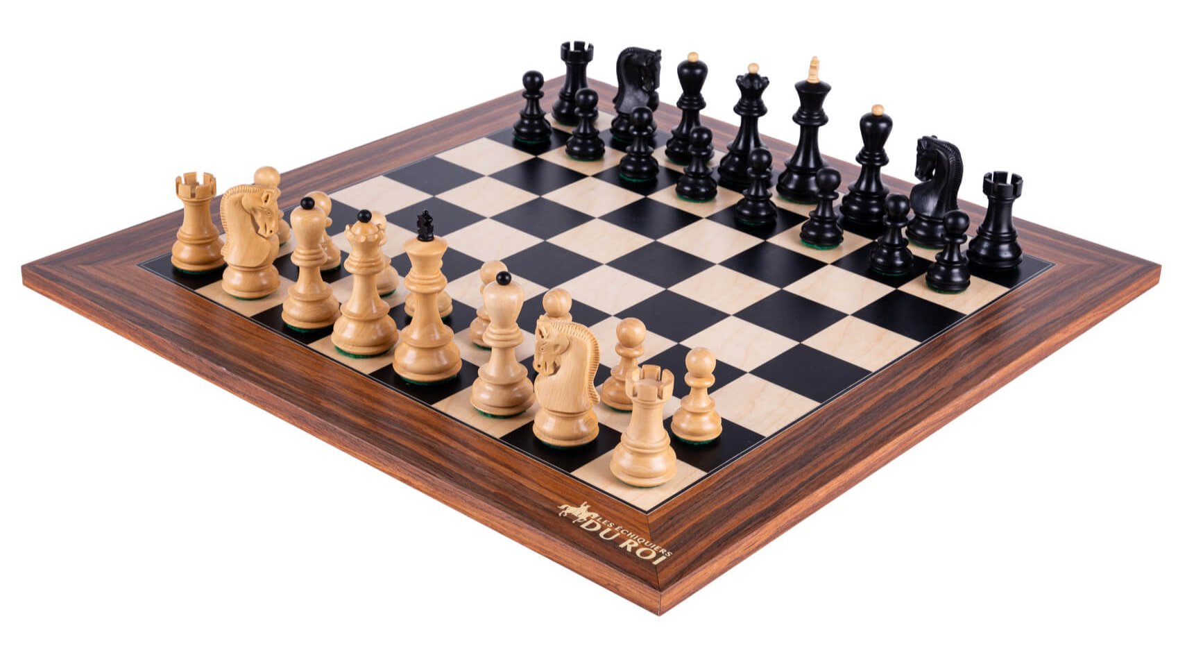 Duchy Chess Set <br>in Maple Wood and Boxwood