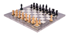 Emblem Chess Set <br>in Ash and Boxwood
