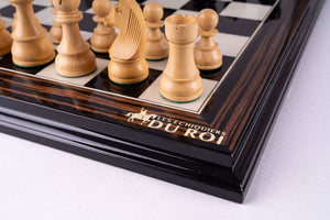 Chess Set Transmission <br>in Ebony et Boxwood