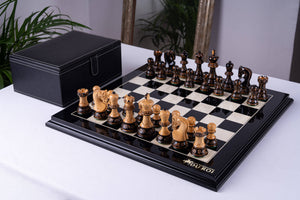 Juego de ajedrez Pureté <br>en tulipwood y arce