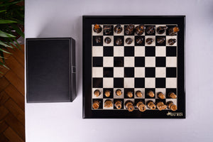 Juego de ajedrez Pureté <br>en tulipwood y arce
