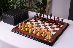 Set de șah Le Trône <br>din rădăcină de frasin