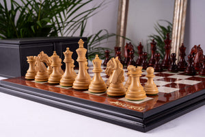 Set de șah Le Trône <br>din rădăcină de frasin