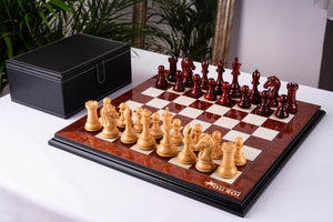 Chess Set Quintessence <br>in Ash Burl