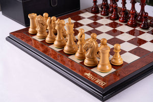 Chess Set Quintessence <br>in Ash Burl