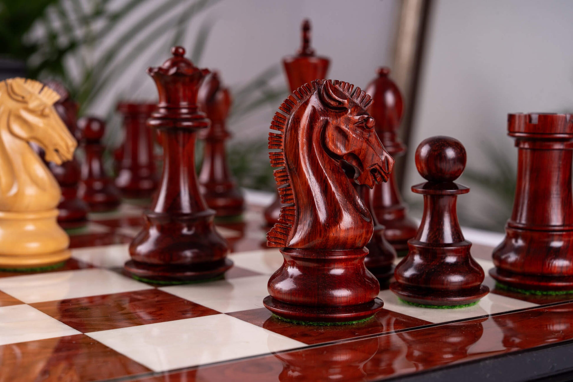 Chess Set Quintessence <br>in Ash Burl