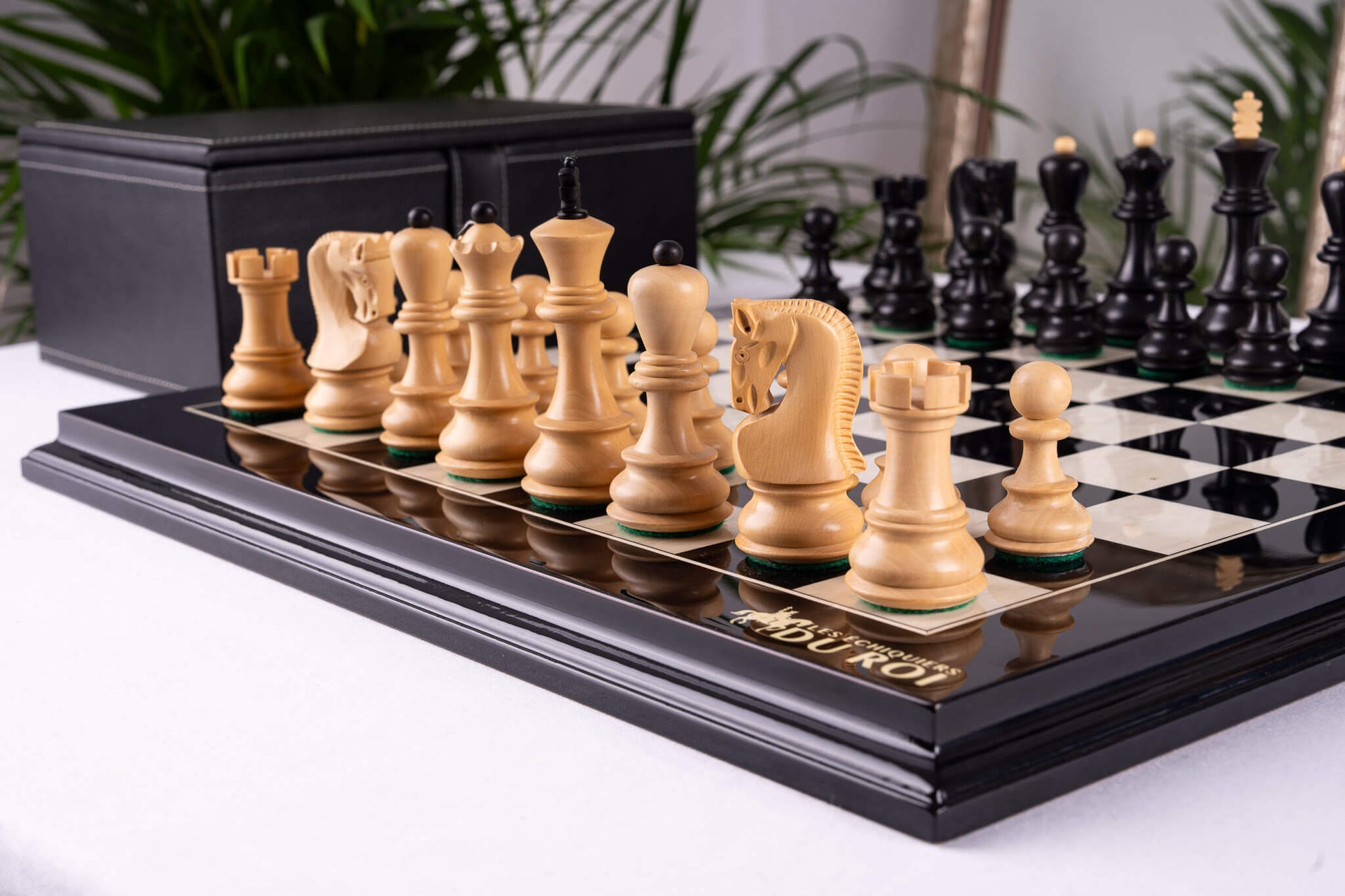 Chess Set Virtuose <br>in Ebony et Boxwood