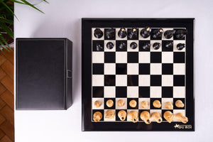 Chess Set Virtuose <br>in Ebony et Boxwood