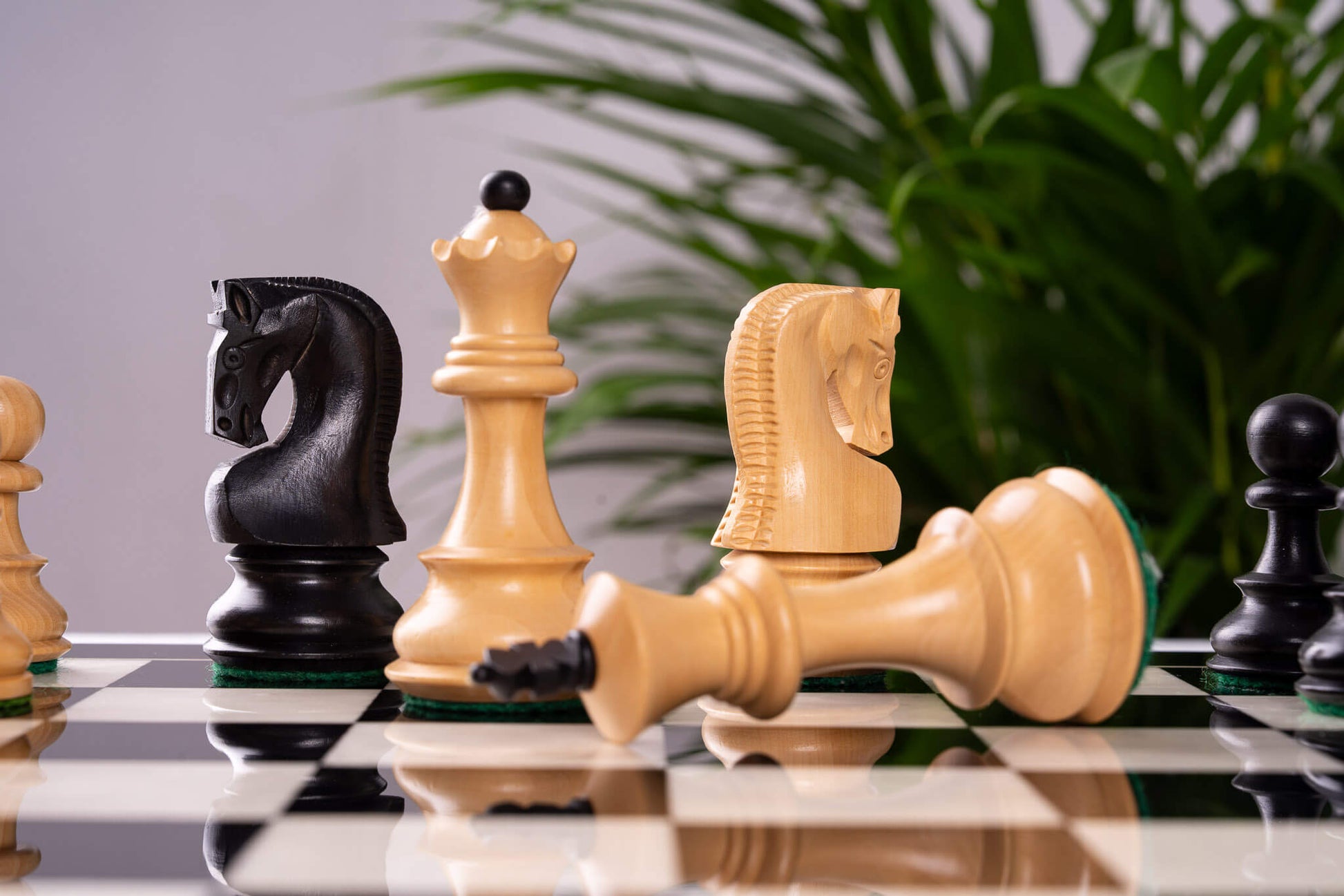 Chess Set Virtuose <br>in Ebony et Boxwood