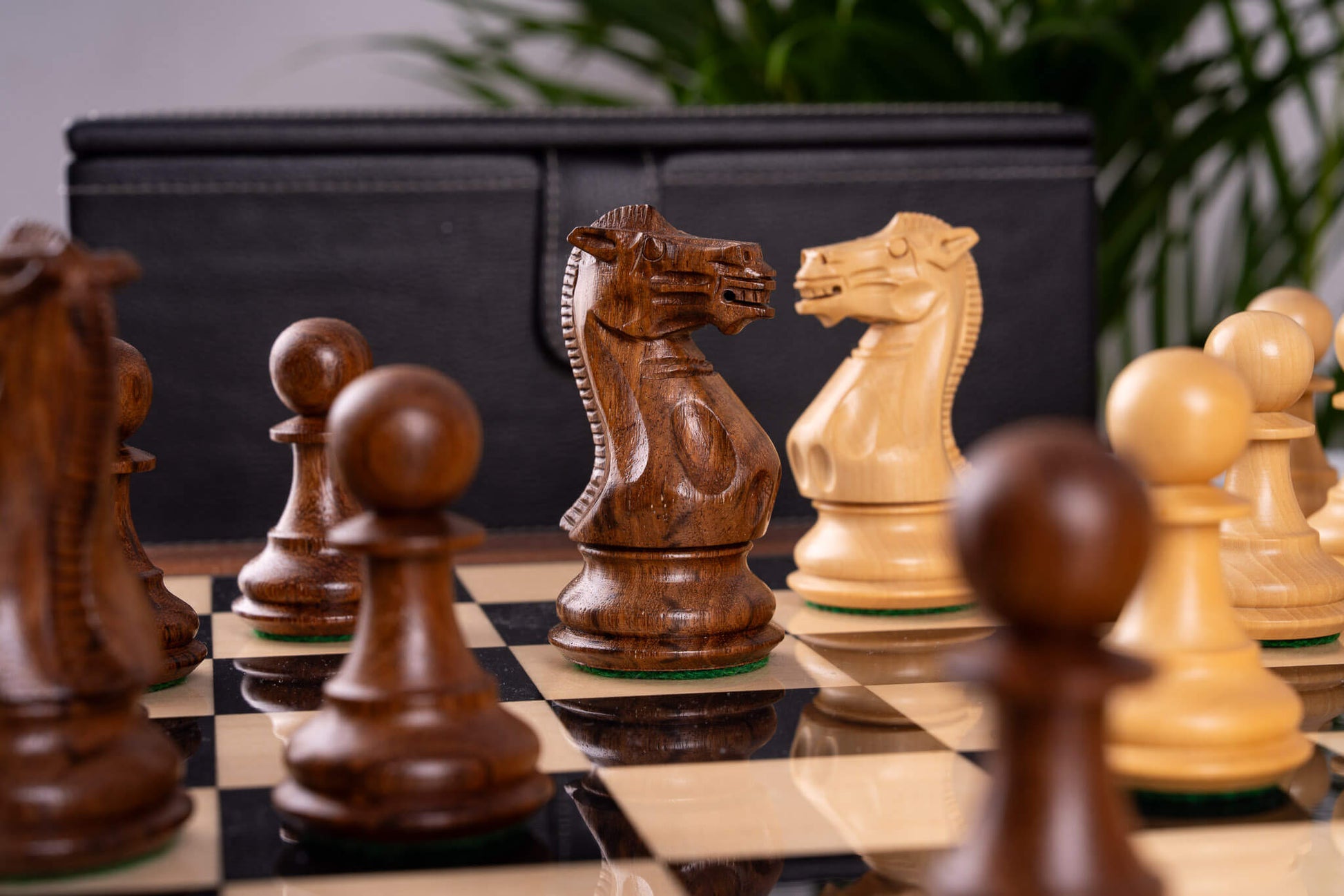 Chess Set Lignée <br>in Rosewood et Maple