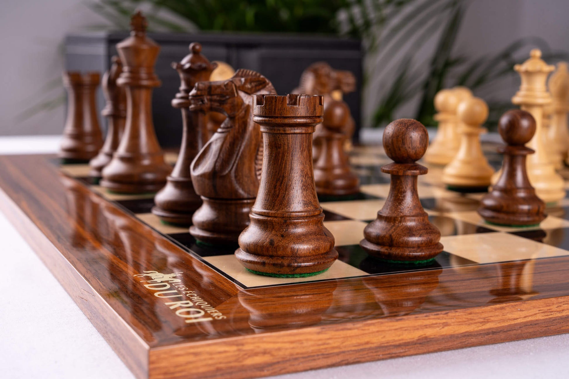 Chess Set Lignée <br>in Rosewood et Maple
