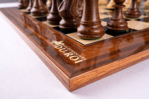 Chess Set Lignée <br>in Rosewood et Maple