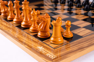 Chess Set Essence <br>in Olive wood