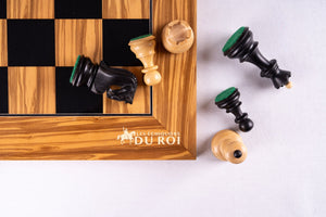 Chess Set Racines <br>in Olive wood