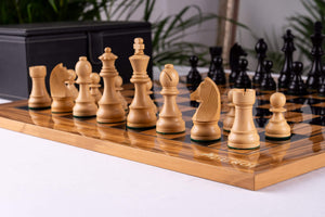 Chess Set Duel <br>in Olive wood