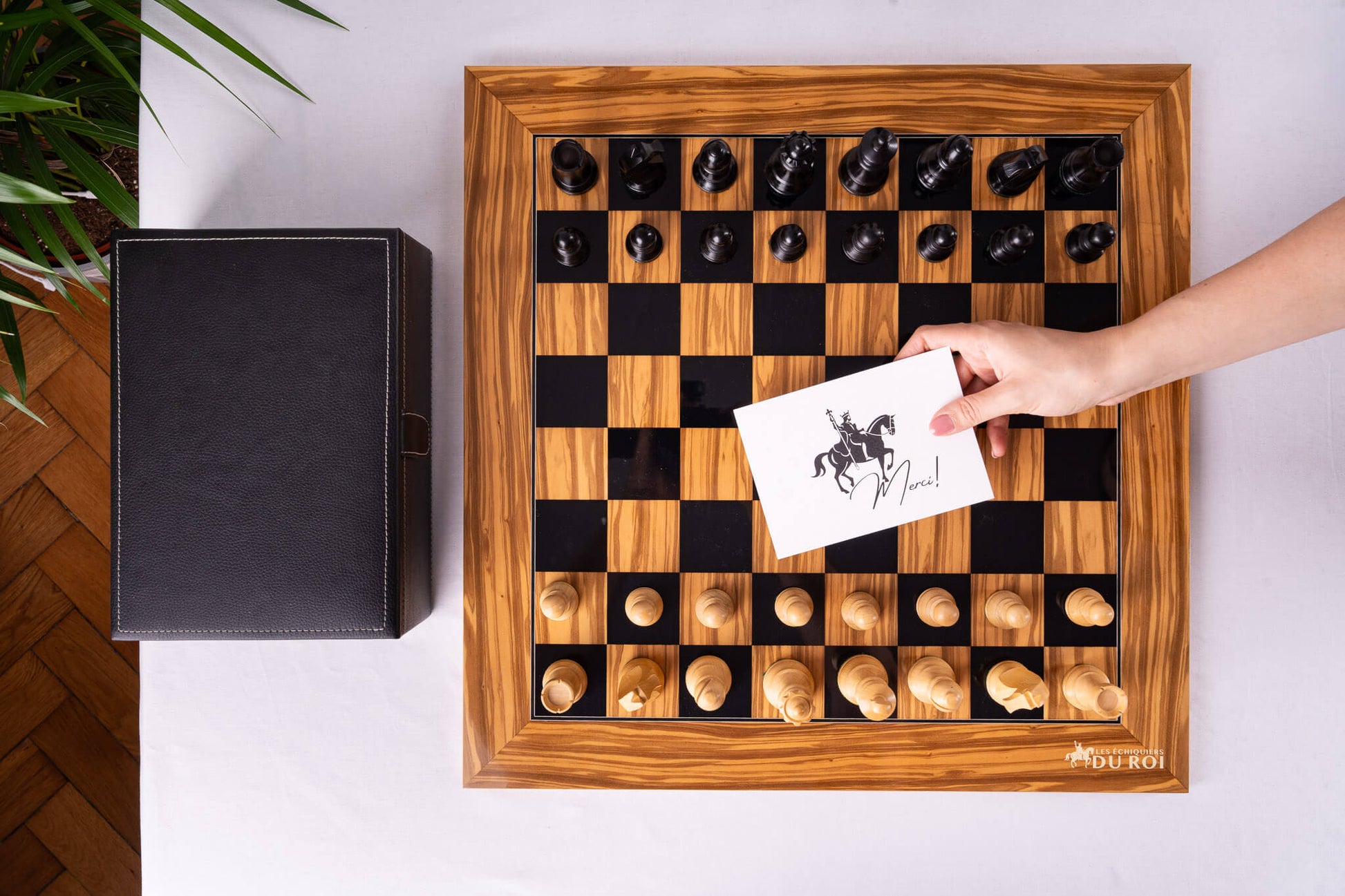 Chess Set Duel <br>in Olive wood