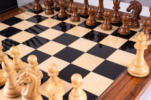Chess Set Impérial <br>in Rosewood and Maple