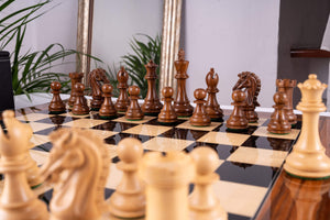Chess Set Impérial <br>in Rosewood and Maple