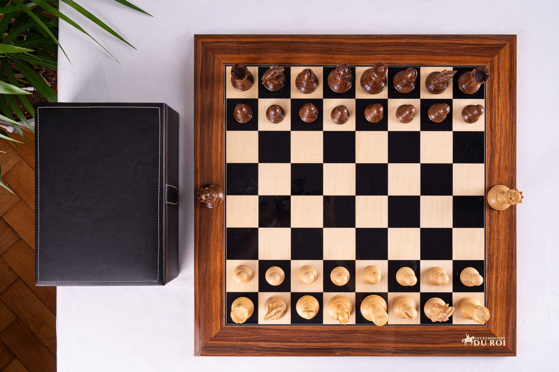 Chess Set Impérial <br>in Rosewood and Maple