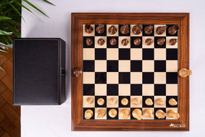 Chess Set Impérial <br>in Rosewood and Maple
